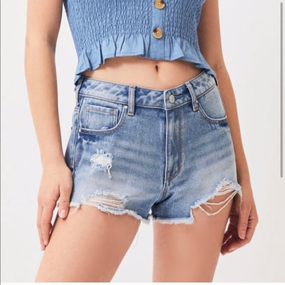 pacsun festival high waist shorts